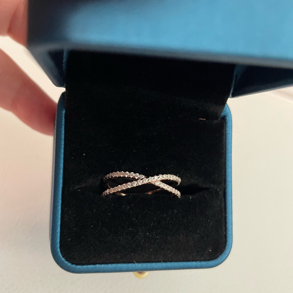 NIB X CZ ring - Picture 4 of 7